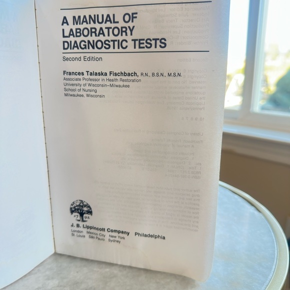 A Manual of Laboratory Diagnostic Tests by Frances Fischbach (2nd Edition) - Picture 4 of 5